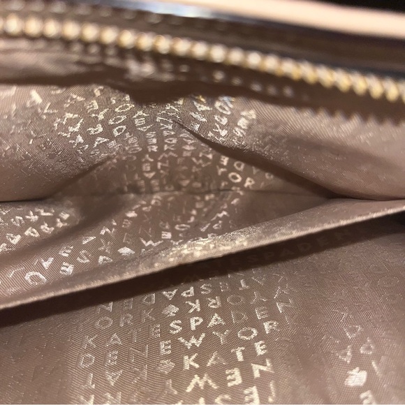 NWOT ♠️Kate Spade ♠️ tan leather crossbody/shoulder bag - Picture 9 of 14